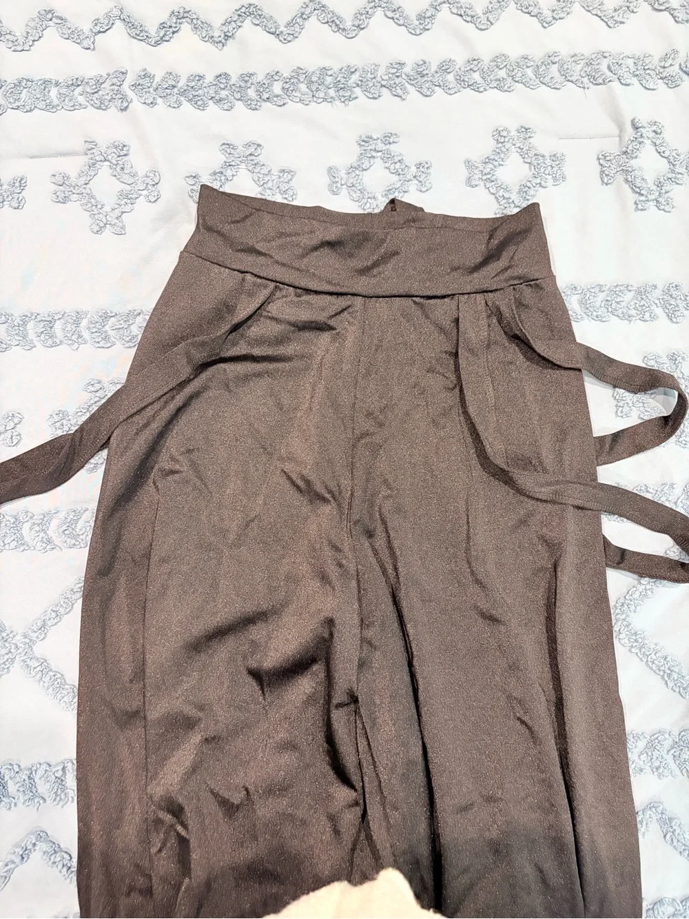 Kellé Black Wide Leg Dance Palazzo Pants Adult Medium
